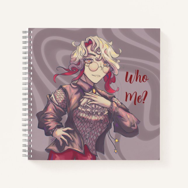 Cuaderno Citrine, who Me? Anime (Anverso)