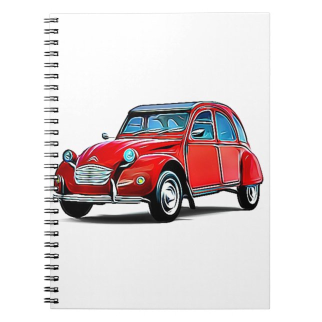 Cuaderno Citroen 2CV Personalizado (Frente)