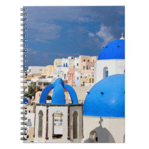 Cuaderno Cityscape de Santorini, Grecia