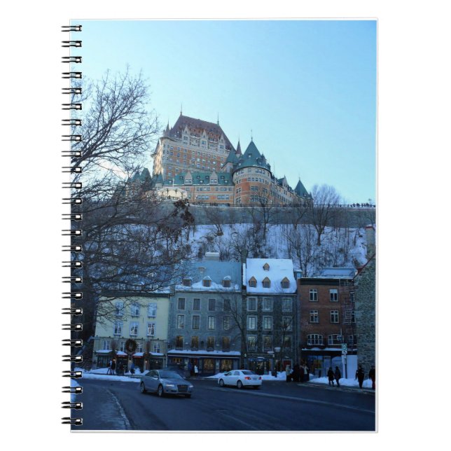 Cuaderno Ciudad Antigua de Quebec, Quebec, Canadá (Frente)