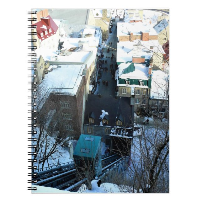 Cuaderno Ciudad Antigua de Quebec, Quebec, Canadá (Frente)