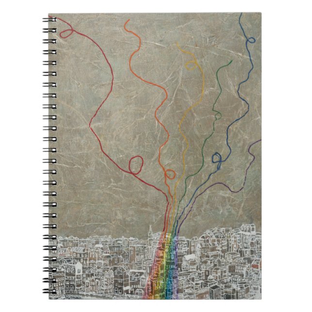 Cuaderno Ciudad: Arcoiris (Frente)