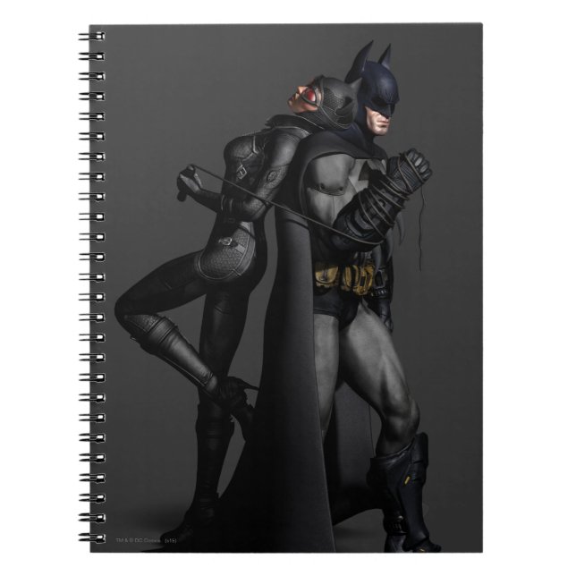 Cuaderno Ciudad Batman Arkham | Batman y Catwoman (Frente)