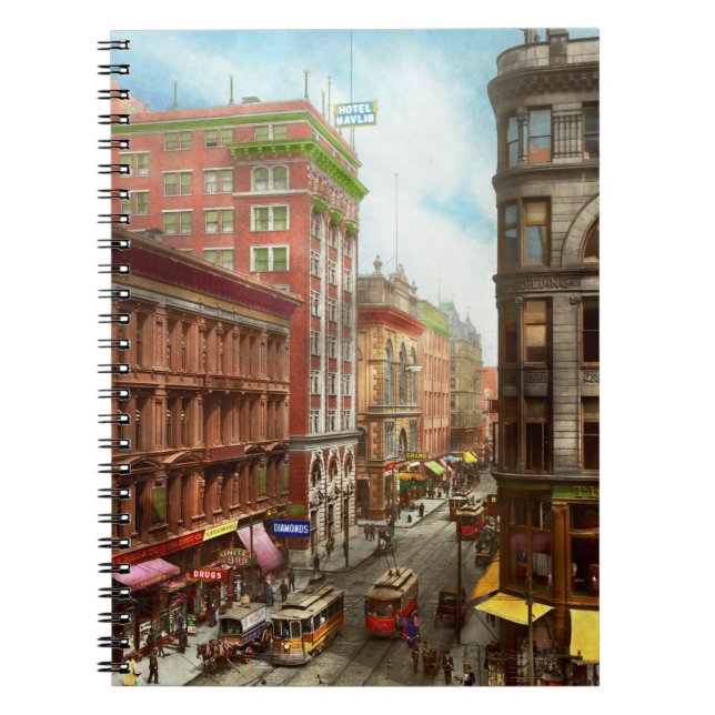 Cuaderno Ciudad - Cincinnati, OH - El corazón de la ciudad  (Frente)