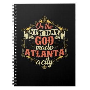 Cuaderno ciudad de Atlanta Georgia