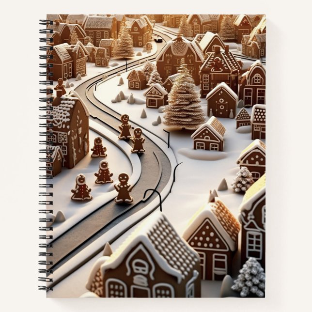 Cuaderno Ciudad de Gingerbread