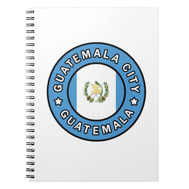 Cuaderno Ciudad de Guatemala Guatemala (Frente)