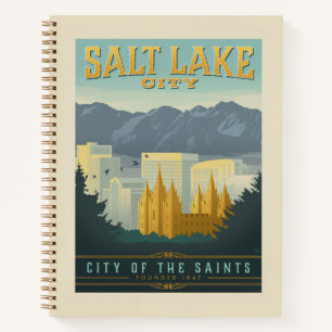 Cuaderno Ciudad de los Santos Salt Lake City, Utah