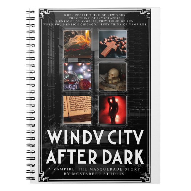 Cuaderno Ciudad de los vientos después de la temporada oscu (Frente)