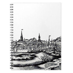 Cuaderno Ciudad de Lübeck en el norte de Alemania