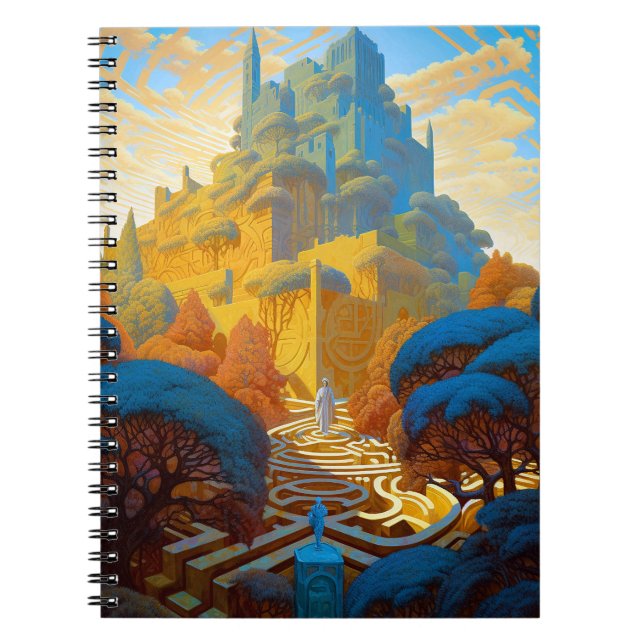 Cuaderno Ciudad de Maze surrealista (Frente)