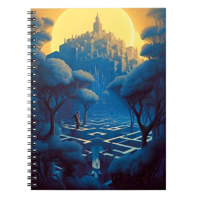 Cuaderno Ciudad de Maze surrealista (Frente)