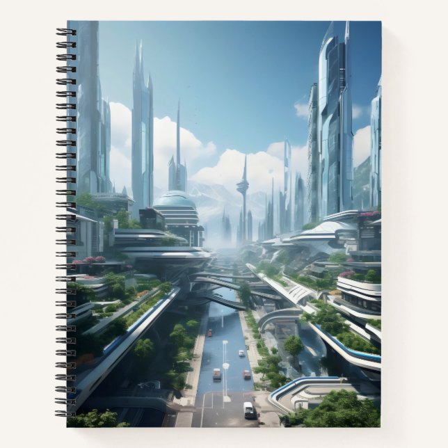 Cuaderno Ciudad del futuro (Anverso)