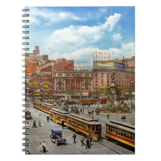 Cuaderno Ciudad - Detroit MI - Motor City 1917
