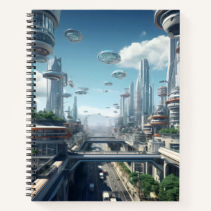 Cuaderno Ciudad futurista