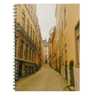 Cuaderno Ciudad Vieja, Gamla Stan, Estocolmo, Suecia