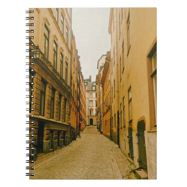 Cuaderno Ciudad Vieja, Gamla Stan, Estocolmo, Suecia (Frente)