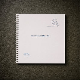 Cuaderno Civil Ceremony Courthouse Wedding Ledger
