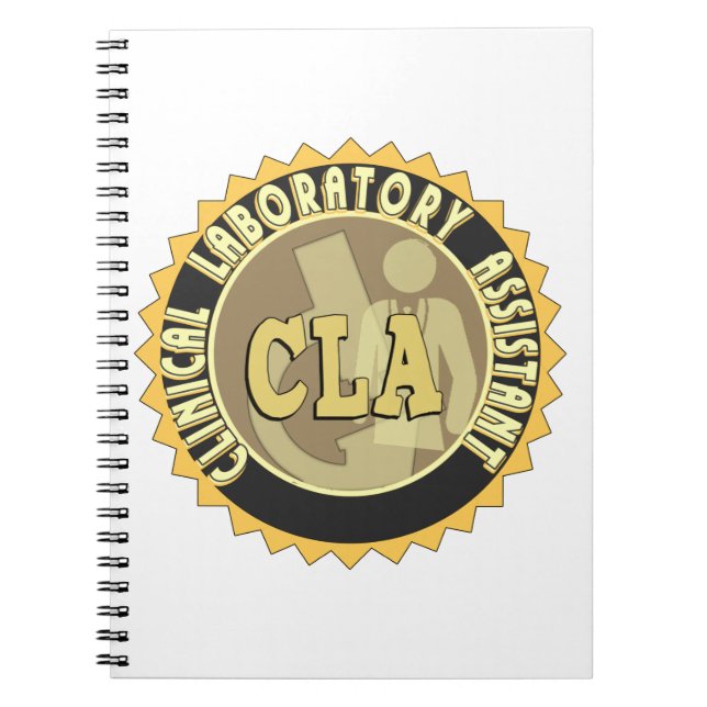 CUADERNO CLA BADGE - ASISTENTE CLÍNICO DE LABORATORIO (Frente)