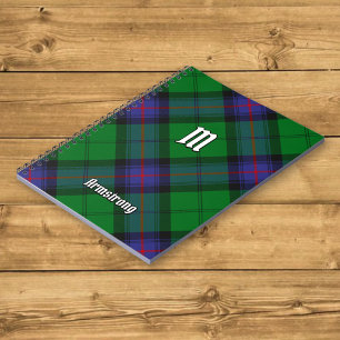 Cuaderno Clan Armstrong Tartan Notebook