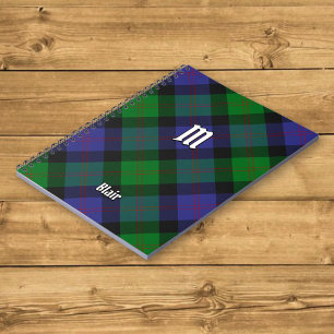 Cuaderno Clan Blair Tartan Notebook