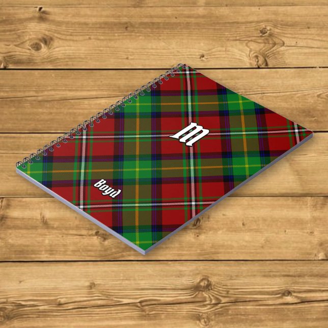 Cuaderno Clan Boyd Tartan (Subido por el creador)