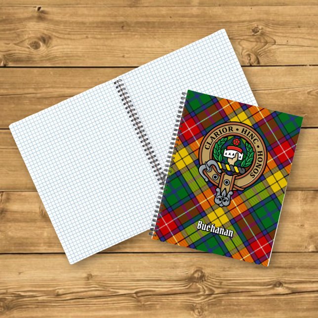 Cuaderno Clan Buchanan Escudo por Tartán (Subido por el creador)