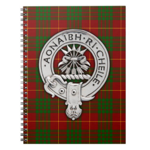 Cuaderno Clan Cameron Escudo y Tartán