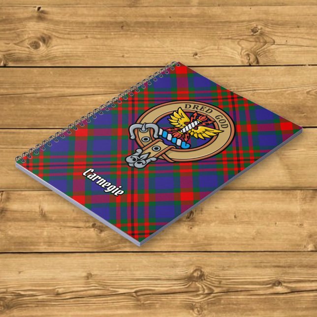 Cuaderno Clan Carnegie sobre Tartán (Subido por el creador)