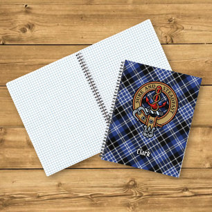 Cuaderno Clan Clark Escudo por Tartán