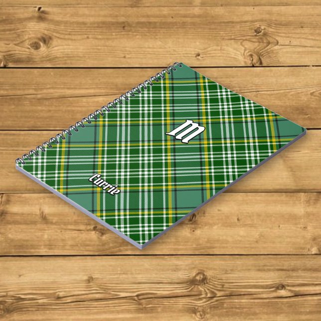 Cuaderno Clan Currie Tartan (Subido por el creador)