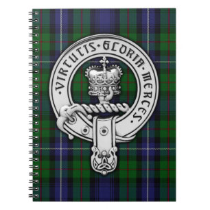 Cuaderno Clan Donnachaidh (Robertson) Crest /Hunting Tartan