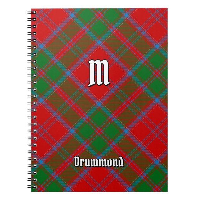 Cuaderno Clan Drummond Tartan (Frente)
