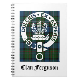 Cuaderno Clan Ferguson Escudo Tartán