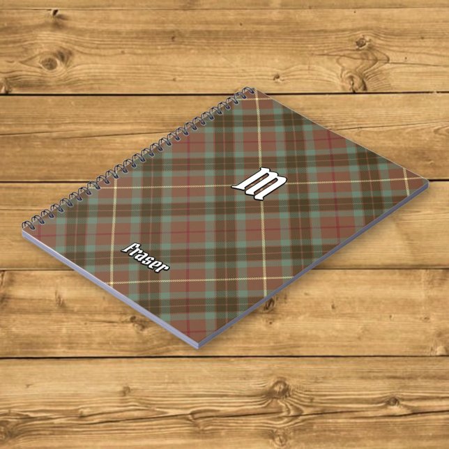 Cuaderno Clan Fraser Weathered Hunting Tartán Notebook (Subido por el creador)
