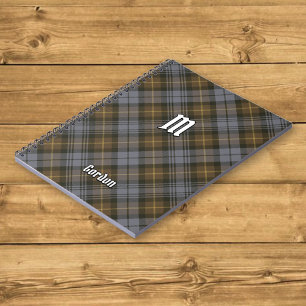 Cuaderno Clan Gordon Weathered Tartan Notebook