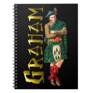 Cuaderno Clan Graham Scottish Highland Dreams