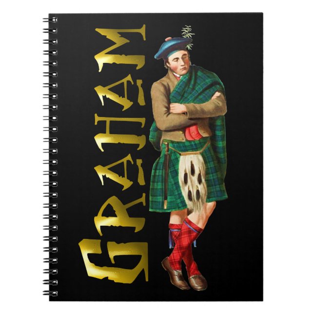 Cuaderno Clan Graham Scottish Highland Dreams (Frente)