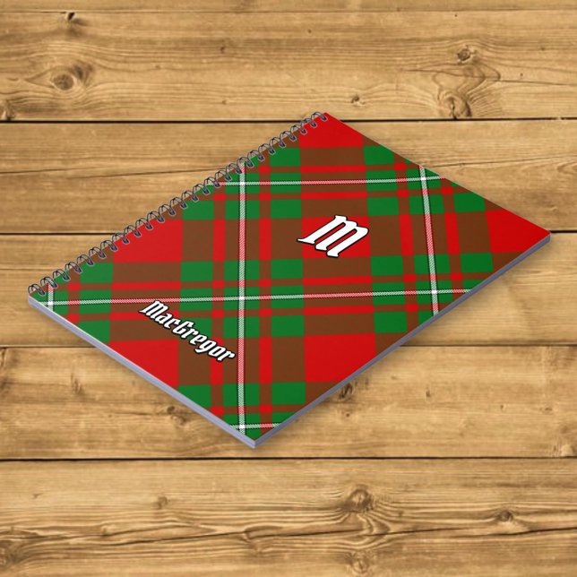 Cuaderno Clan Gregor Tartan Notebook (Subido por el creador)