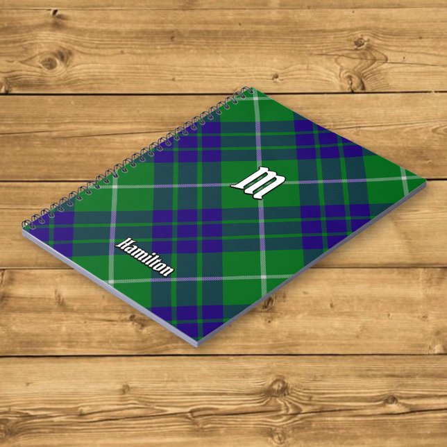 Cuaderno Clan Hamilton Hunting Tartan Notebook (Subido por el creador)