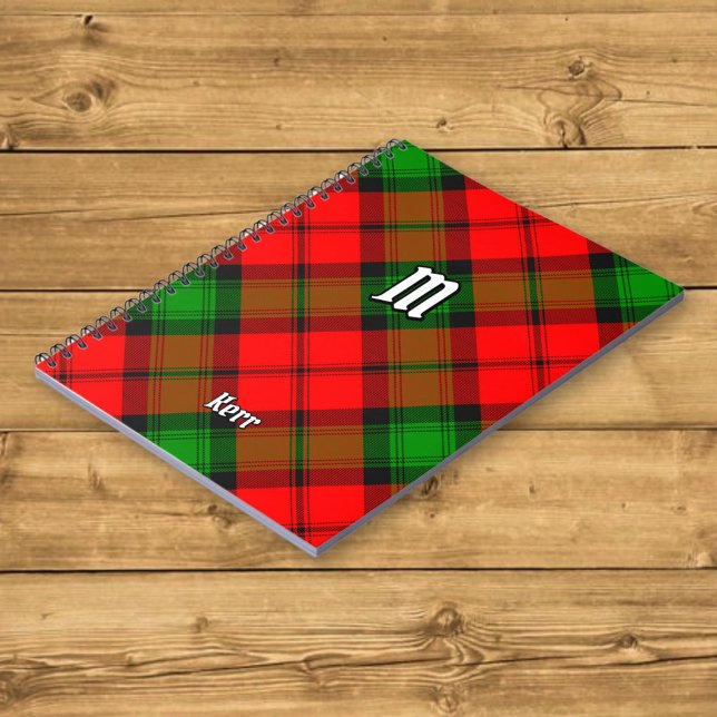 Cuaderno Clan Kerr Tartan (Subido por el creador)