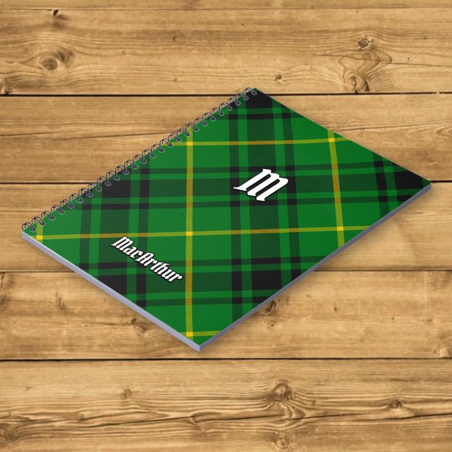 Cuaderno Clan MacArthur Tartan (Subido por el creador)
