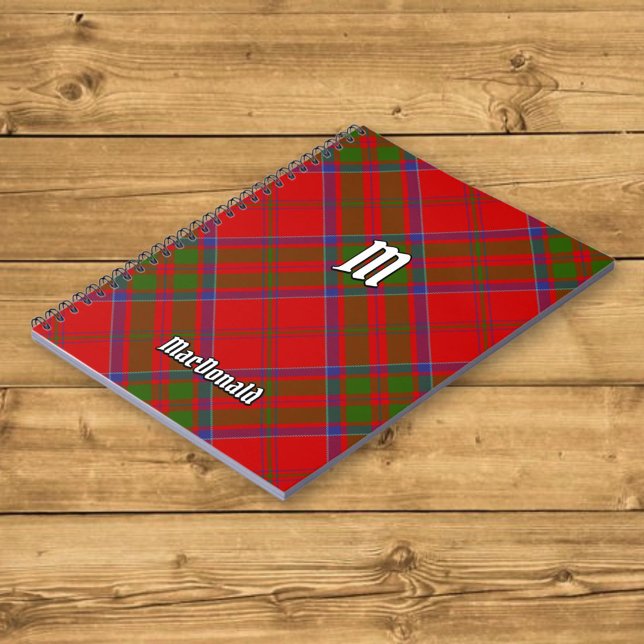 Cuaderno Clan MacDonald de Keppoch Tartan Notebook (Subido por el creador)