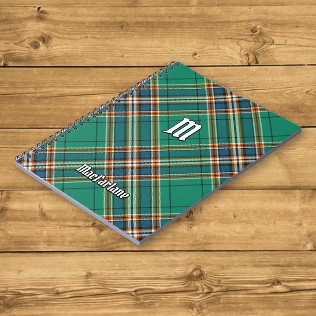 Cuaderno Clan MacFarlane Ancient Hunting Tartán (Subido por el creador)