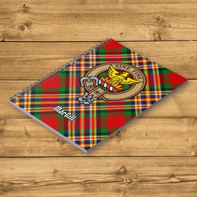 Cuaderno Clan MacGill Escudo por Tartán (Subido por el creador)