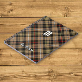 Cuaderno Clan MacKenzie Brown Hunting Tartan Notebook