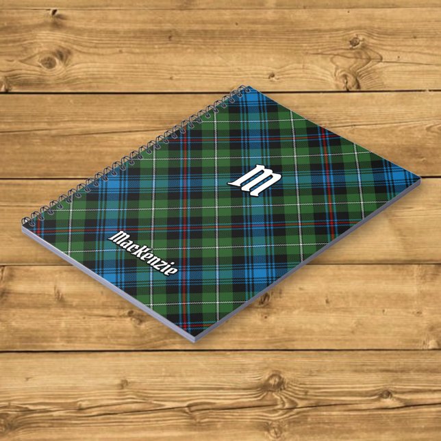 Cuaderno Clan MacKenzie Tartan Notebook (Subido por el creador)
