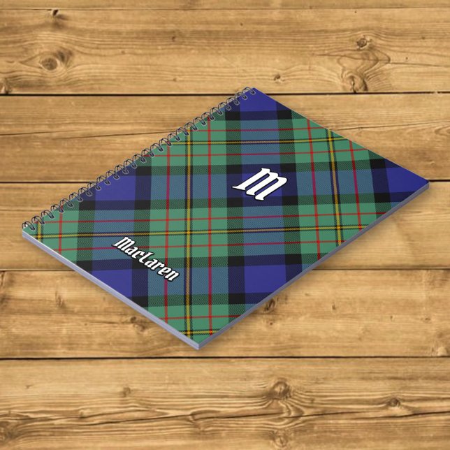 Cuaderno Clan MacLaren Tartan (Subido por el creador)