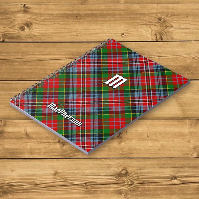 Cuaderno Clan MacPherson Tartan Notebook (Subido por el creador)