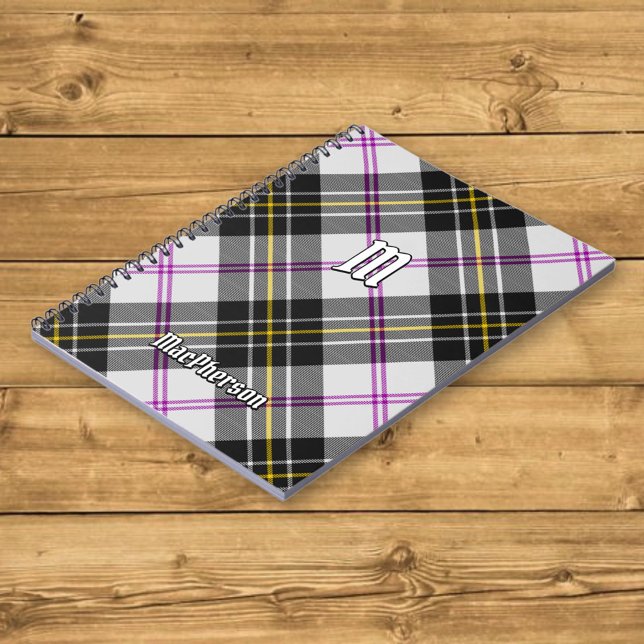 Cuaderno Clan MacPherson Vestido Tartan Notebook (Subido por el creador)